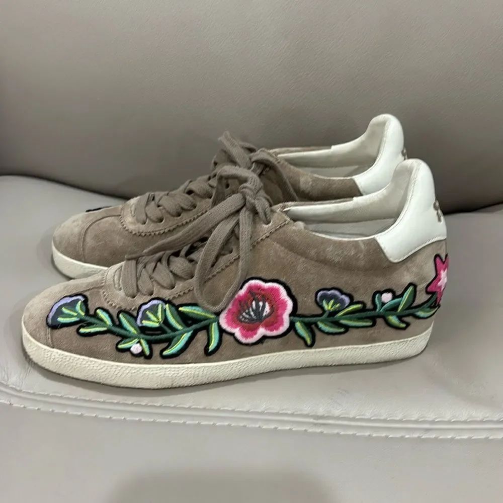 ASH Limited Gull Embroidered Sneakers sz 37